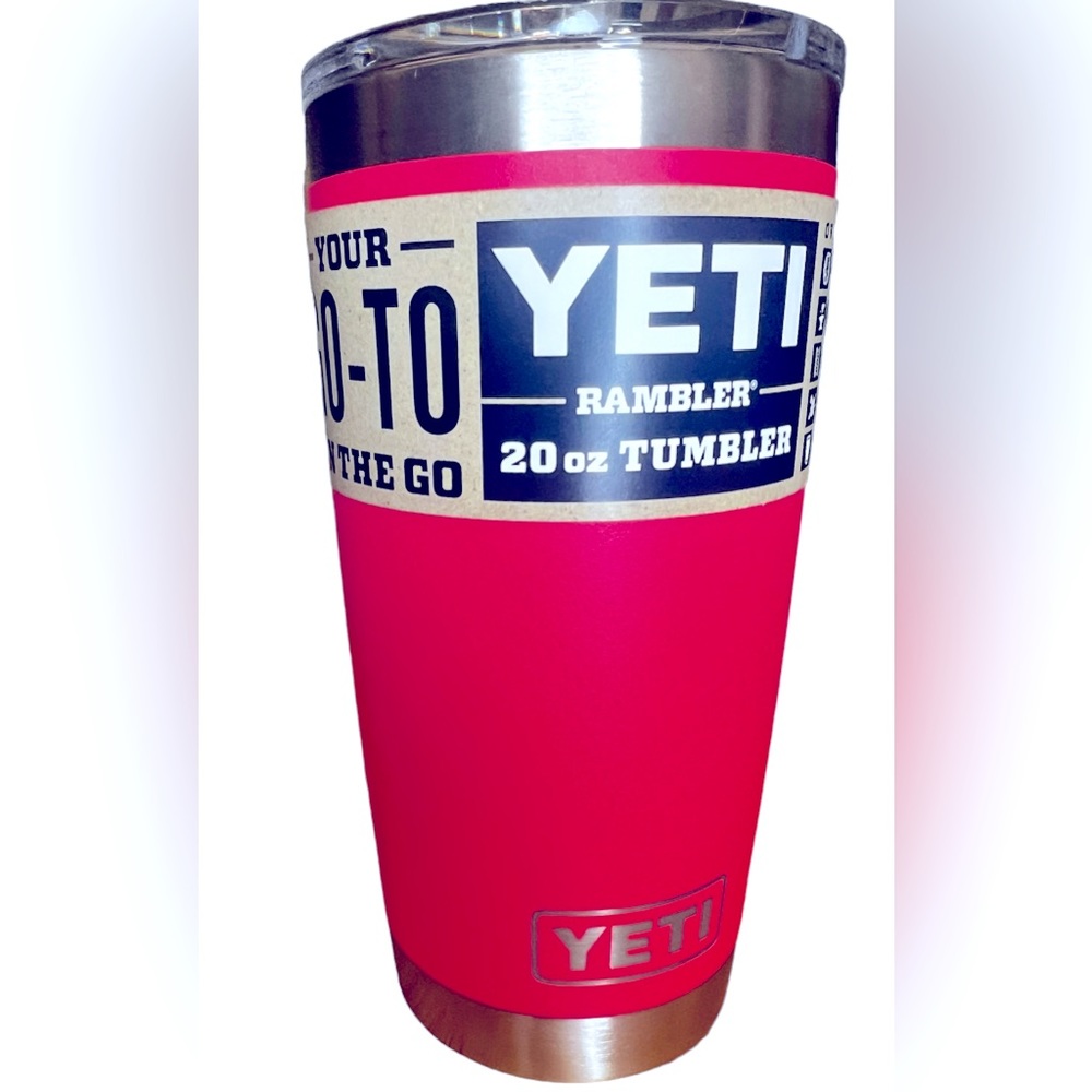 Brand New! Sold out Bimini Pink 20 oz Yeti Tumbler